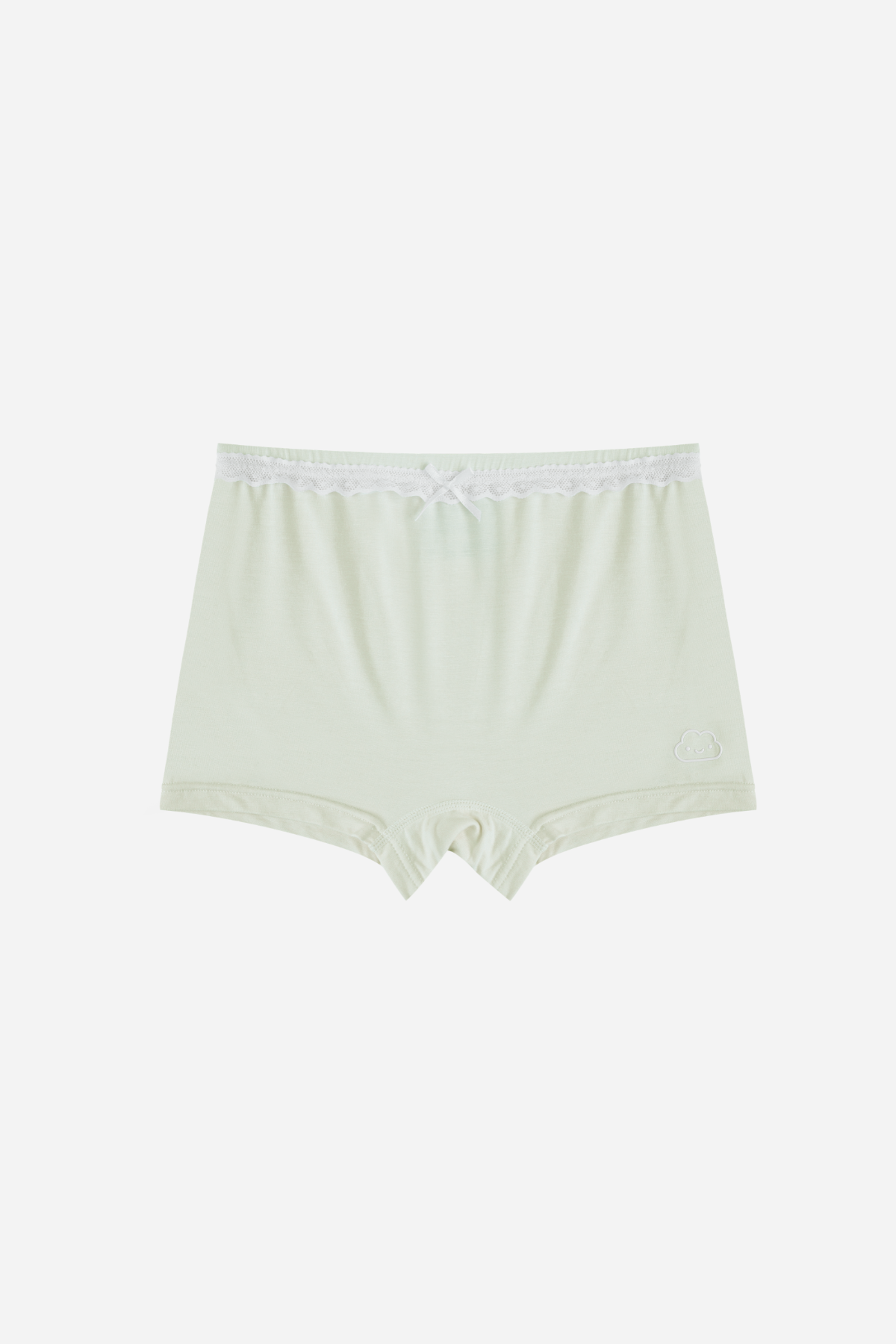 Ruffle Shorties in Sage & Lilac
