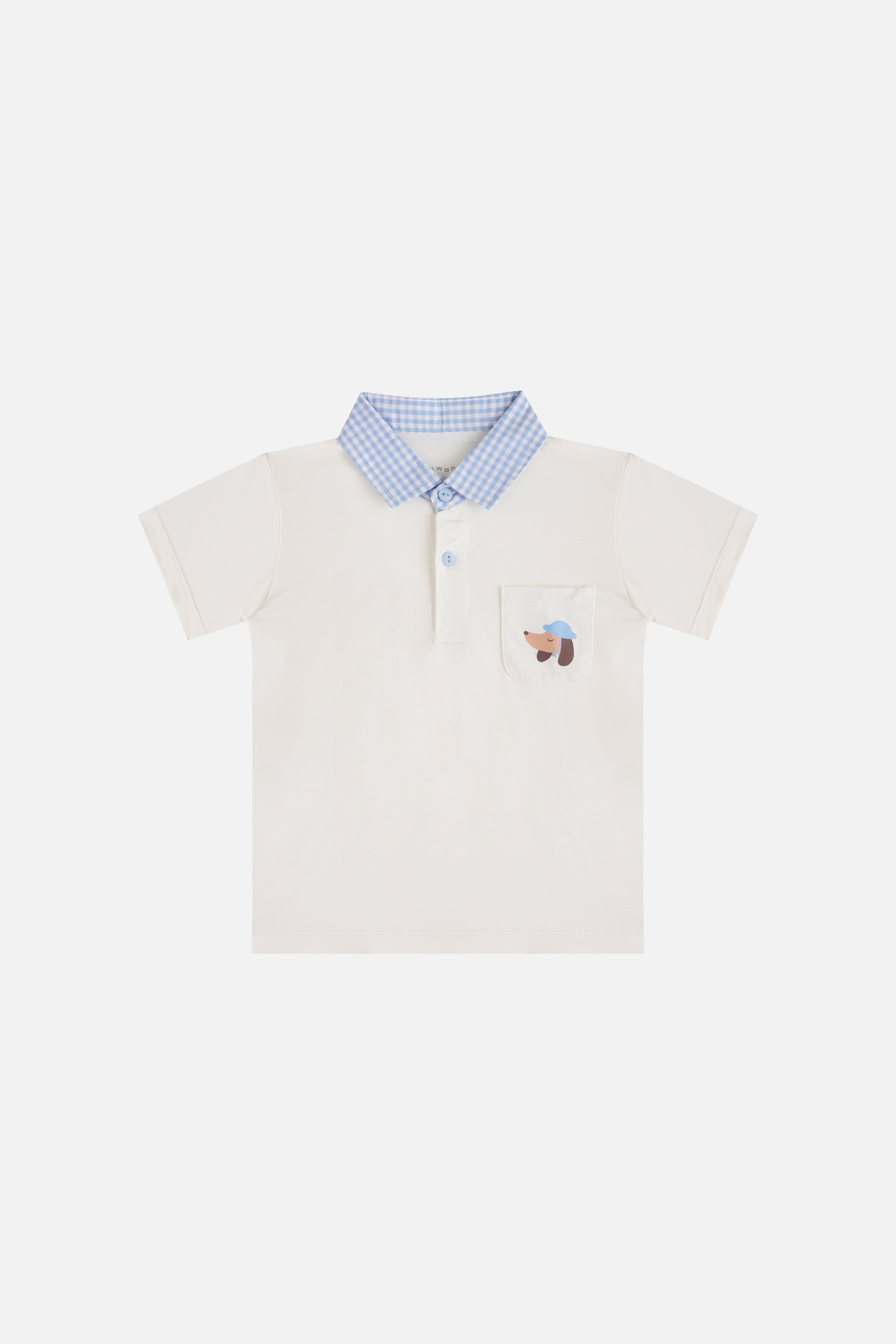 Overtee Pup & Co Boy Set in Blue