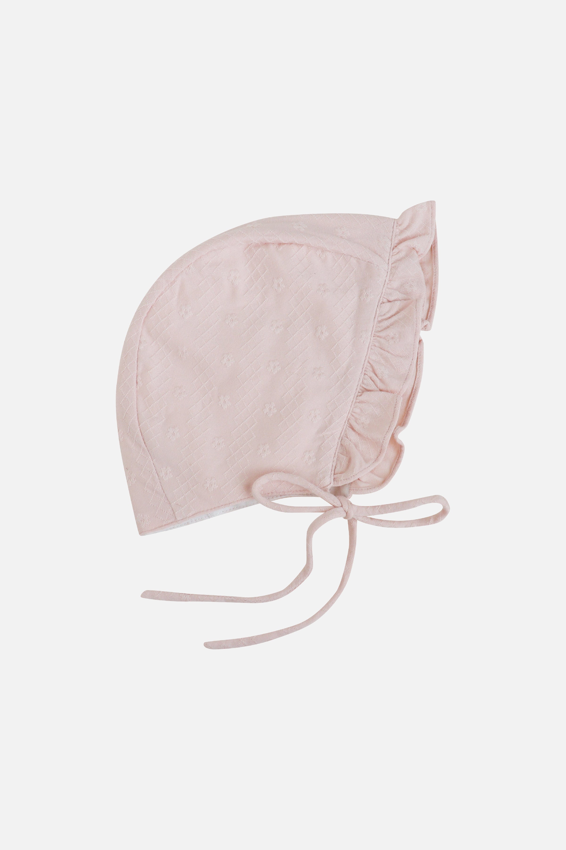 KindKnit Daisy Bonnet in Blush