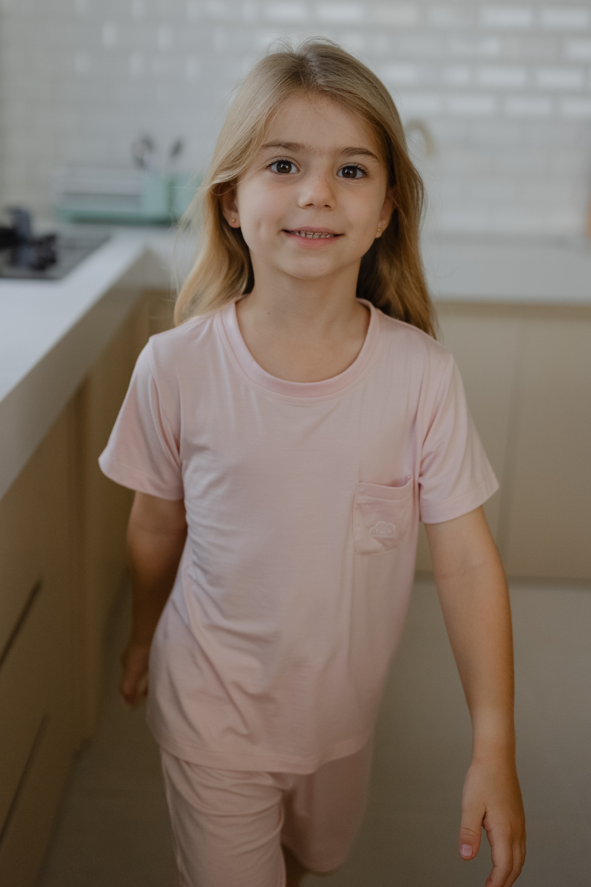 Kids Unisex Set in Pink