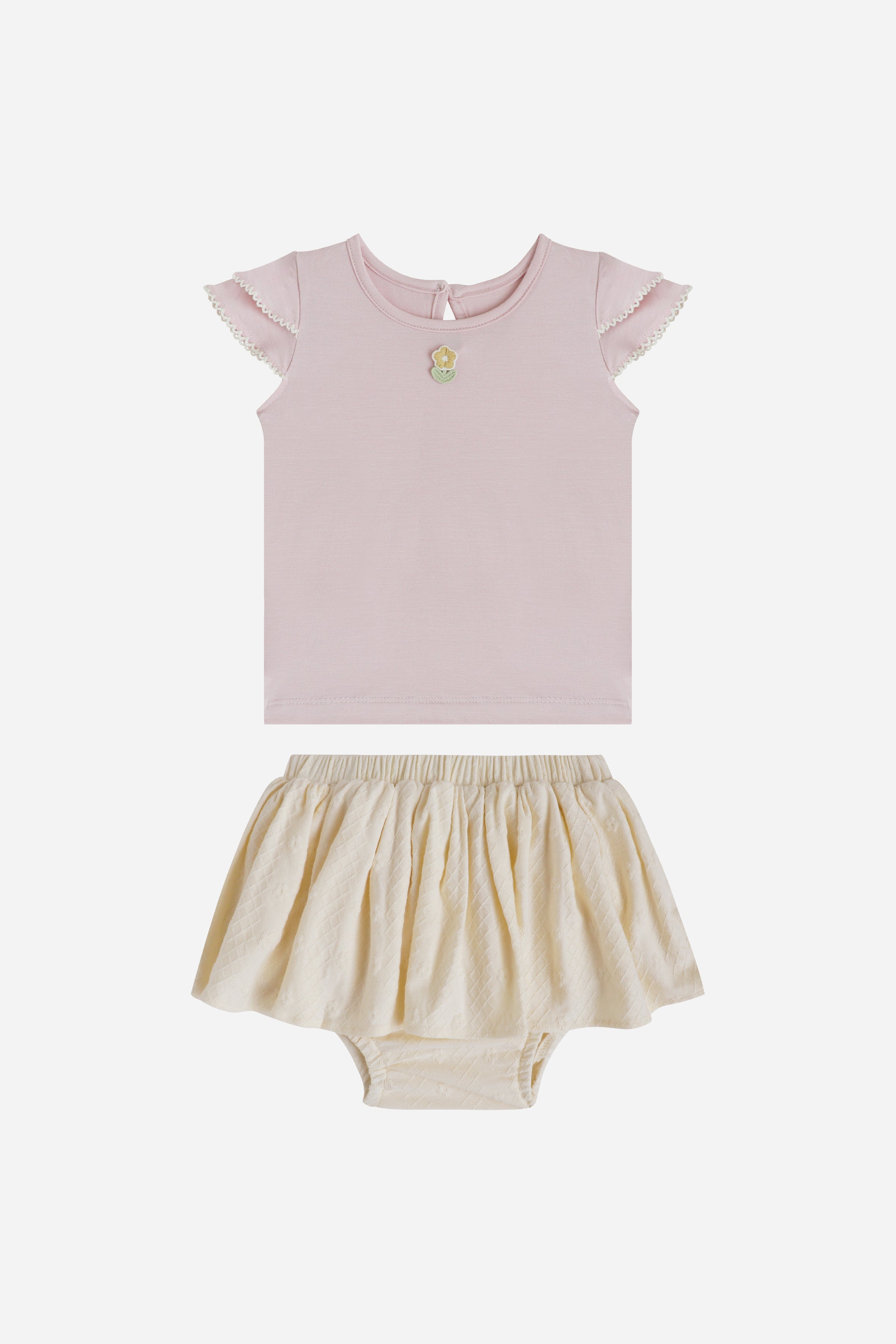 KindKnit Claudia Set in Blush