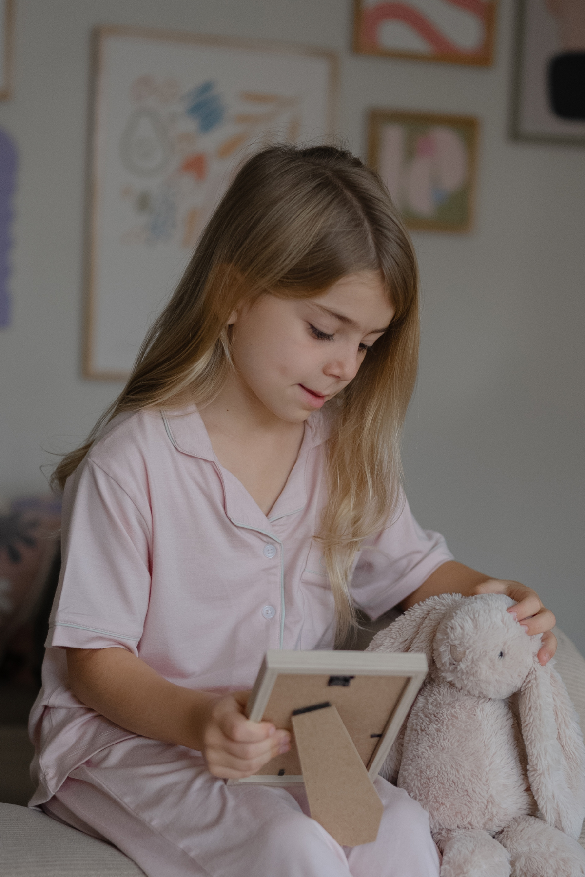 TENCEL Kids Pyjamas in Pink