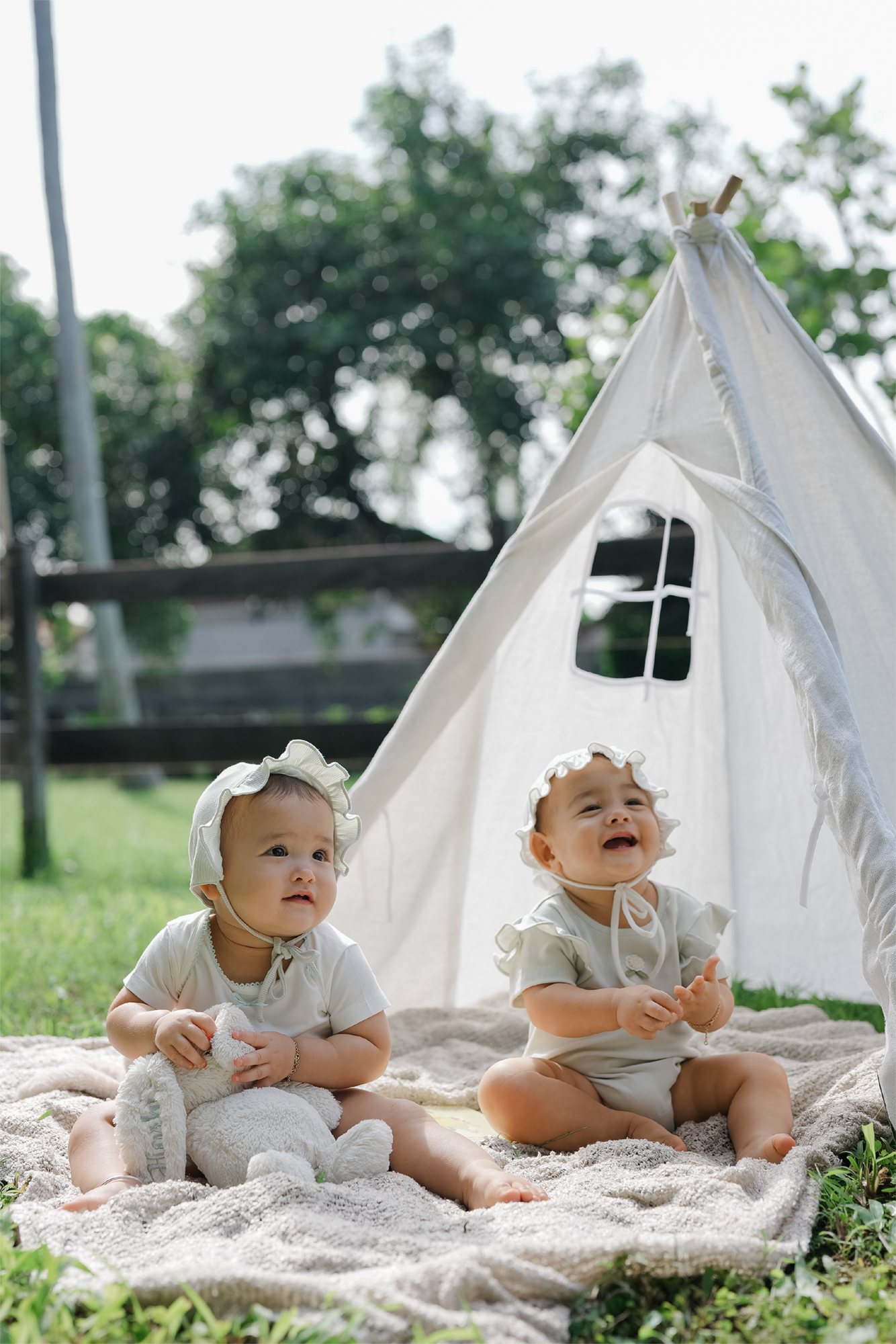 Esme 2 in 1 Soft Rib & TENCEL Onesie in Sage