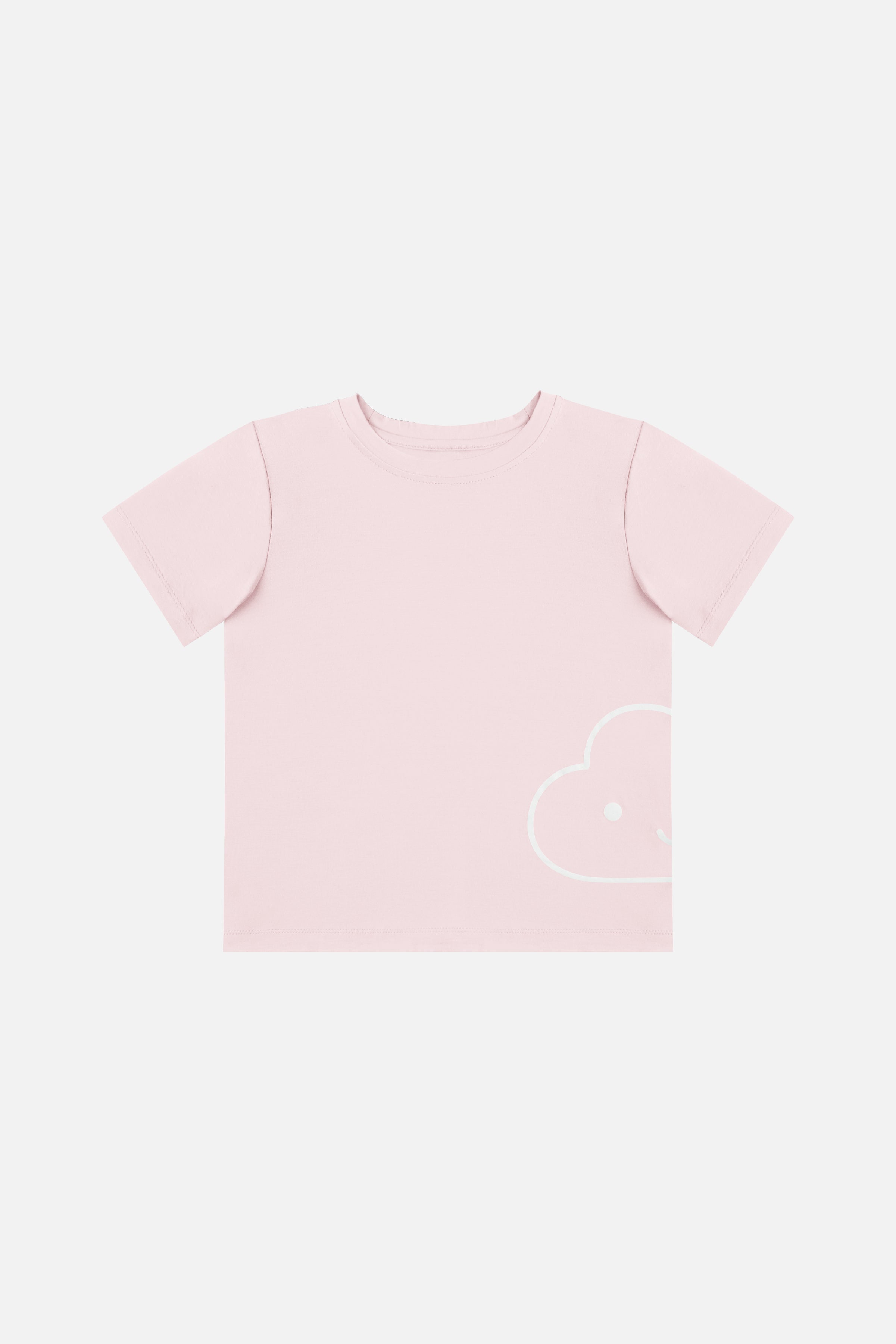 2 pcs Short Sleeves Top in Pink