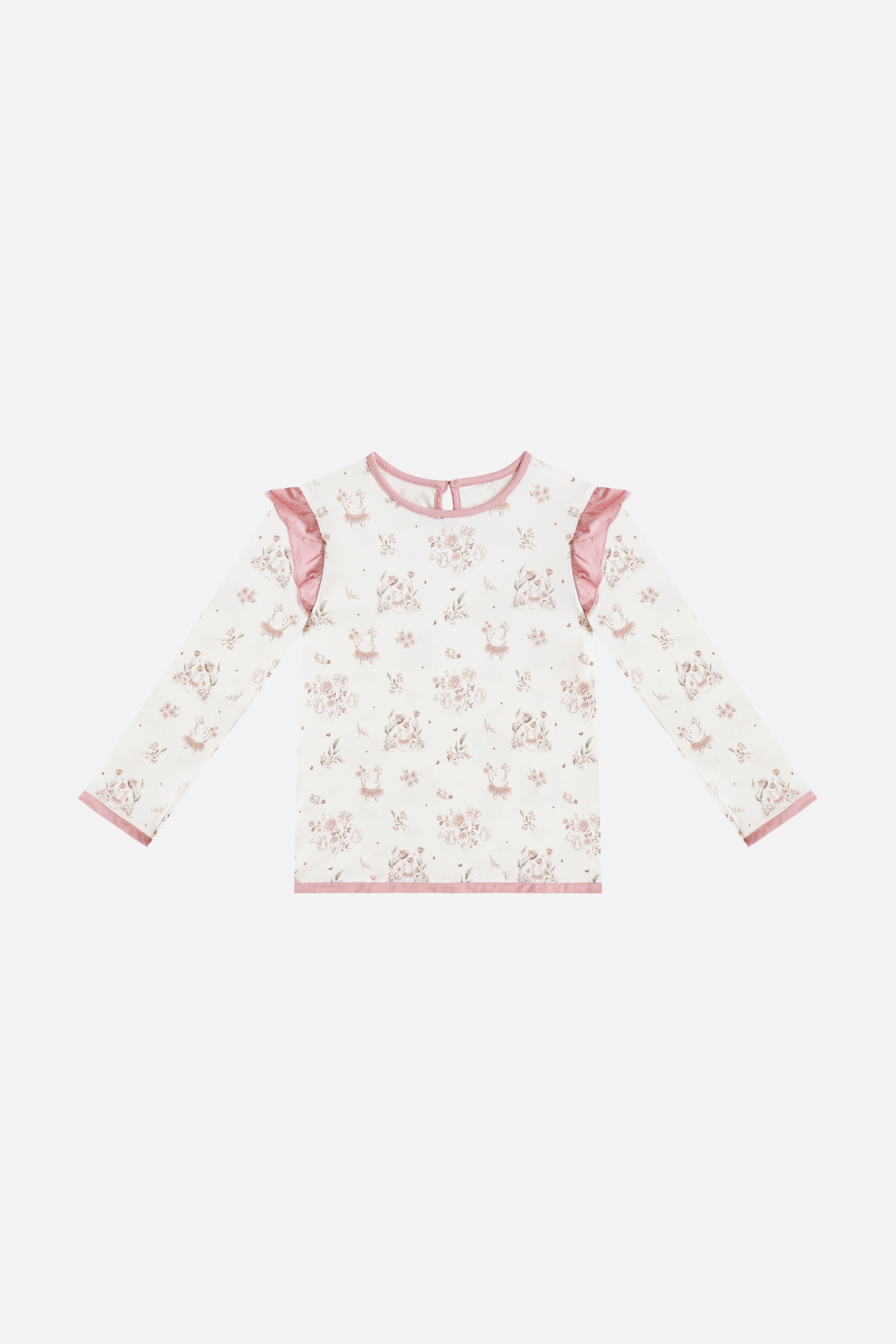 Whimsical Garden Ruffle Pyjamas