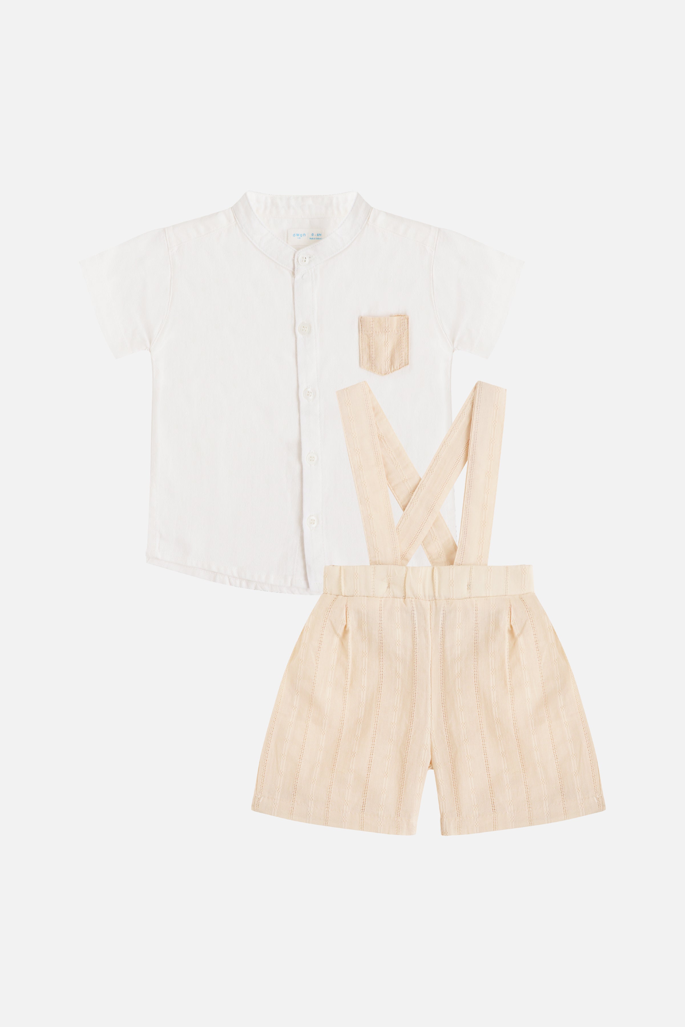 Arthur Muslin & Cotton Set in Yellow