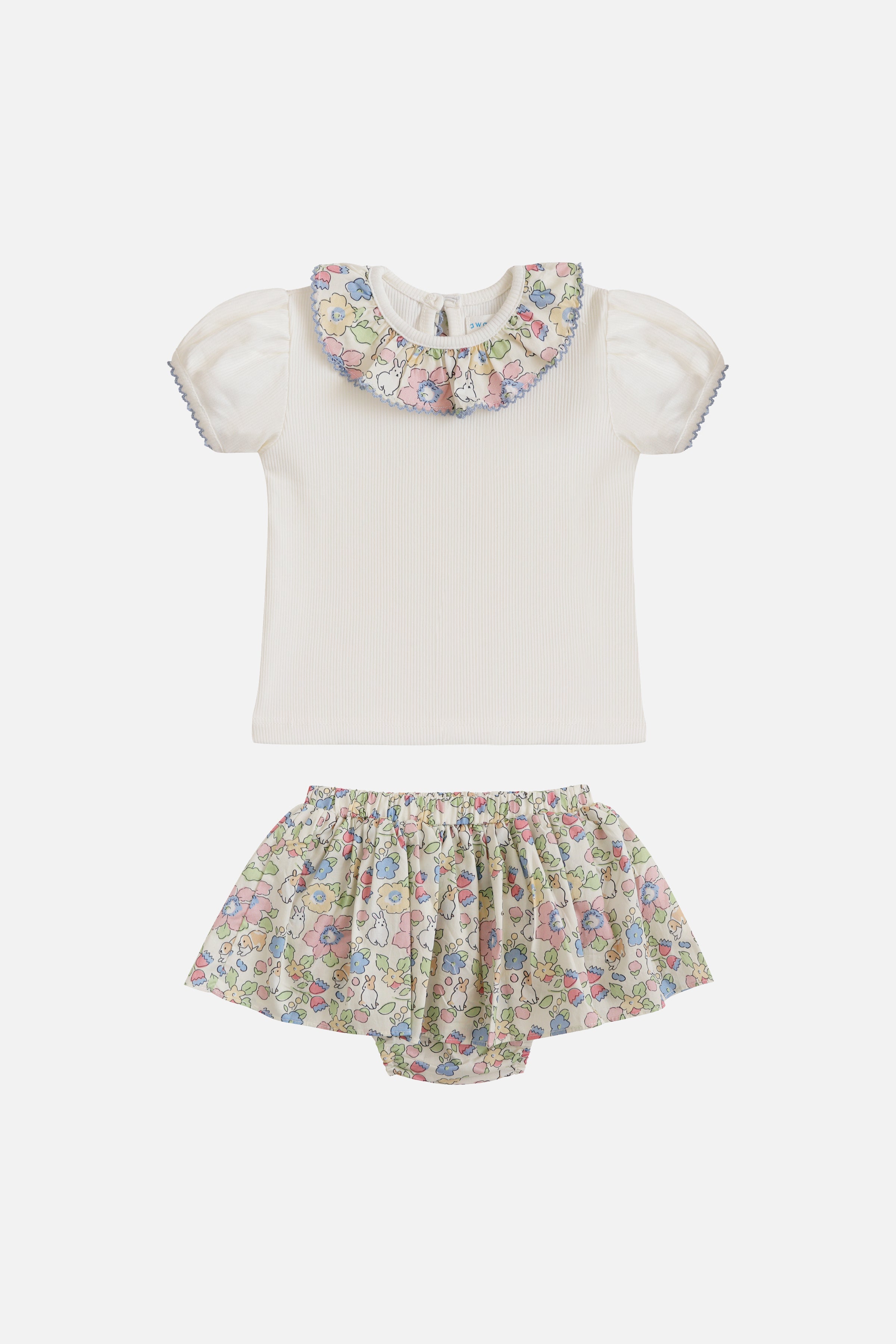 Colette Set in White