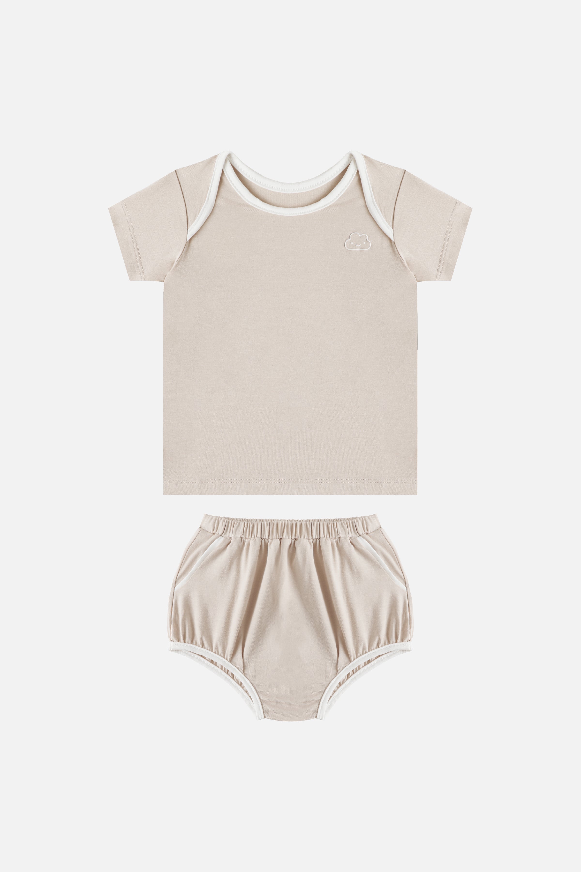 Day Bloomer Set in Beige