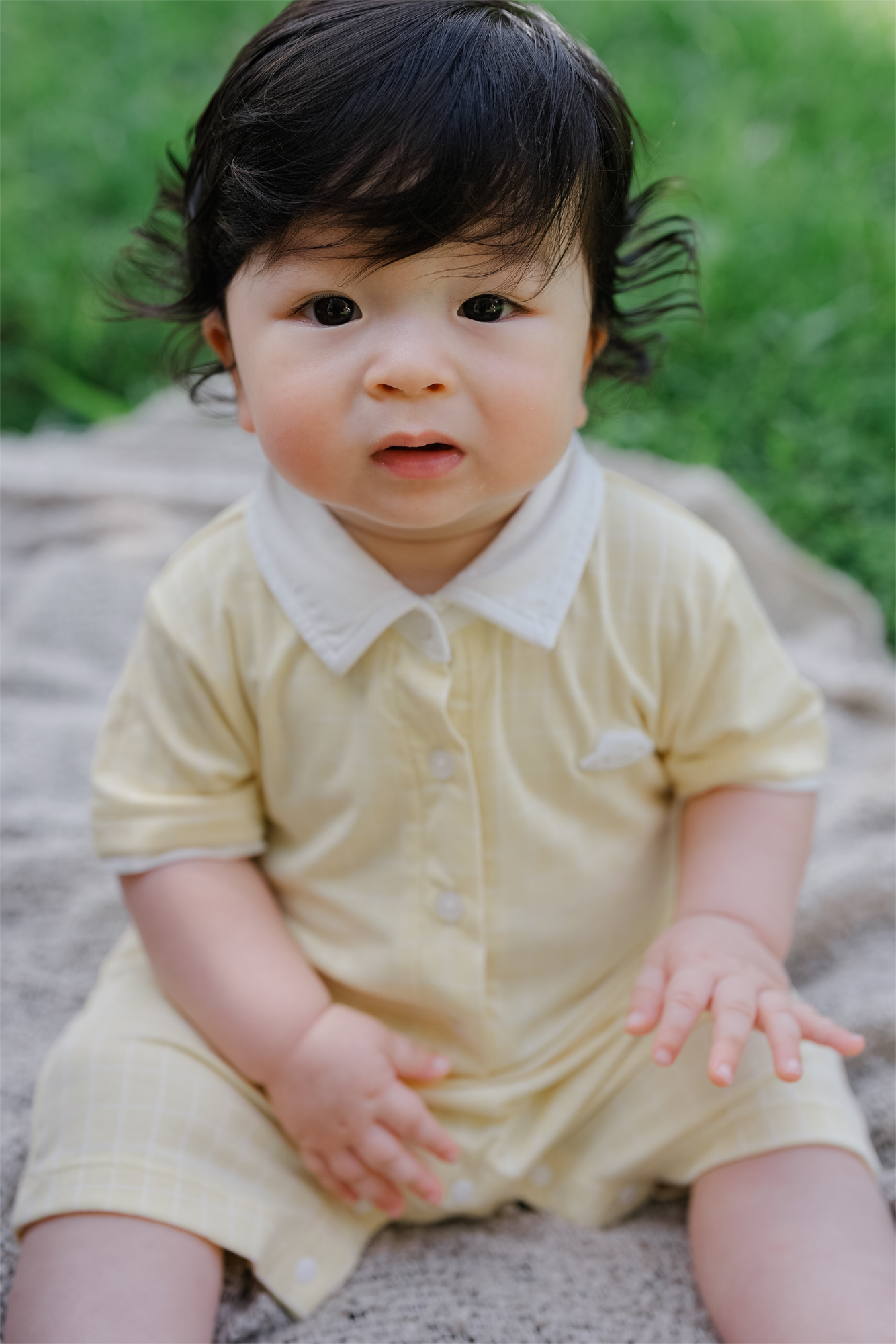 Jules Romper in Yellow