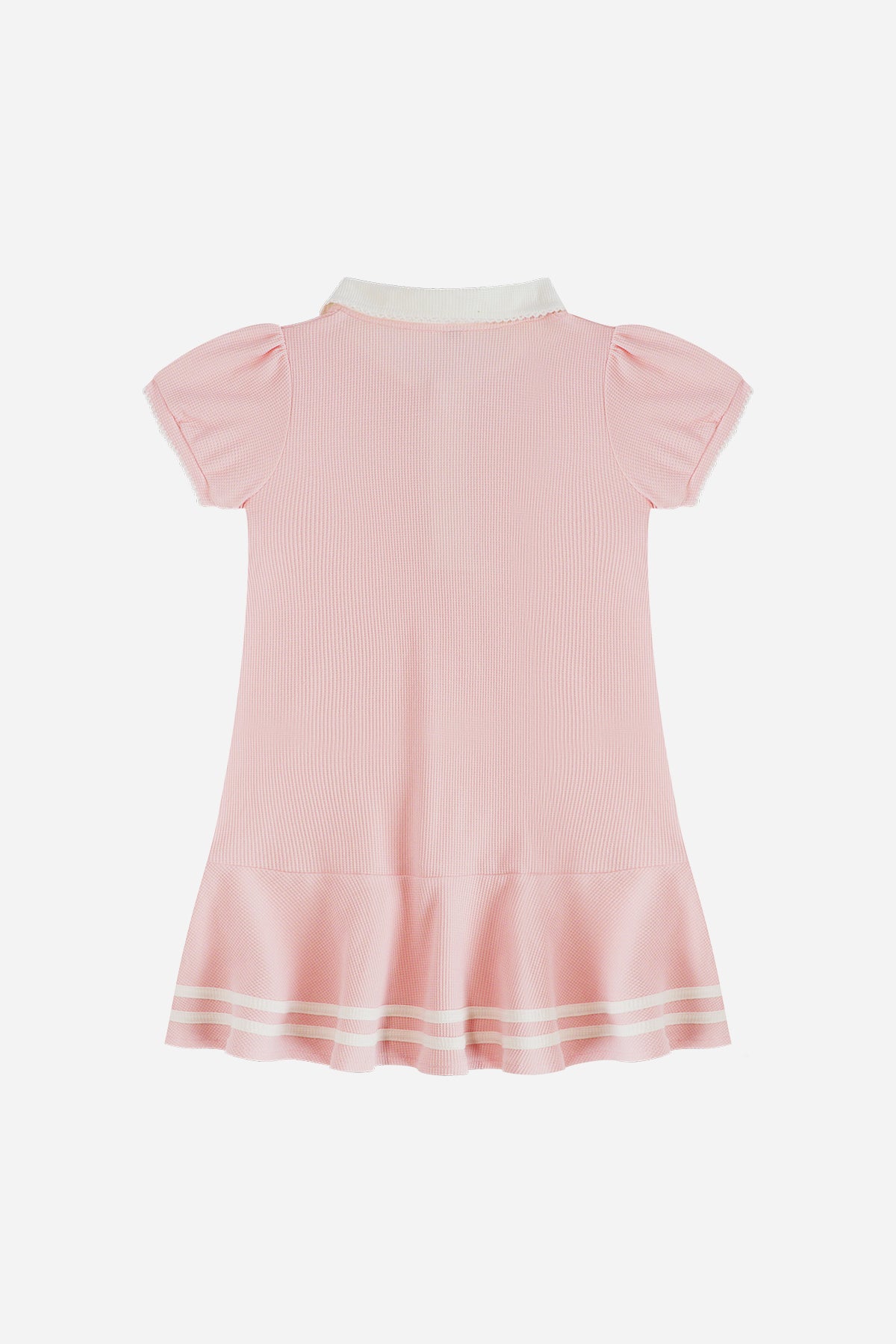 Girl Polo Dress in Pink