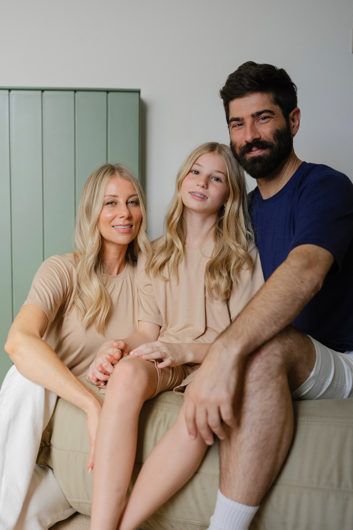 Kids Unisex Set in Nut