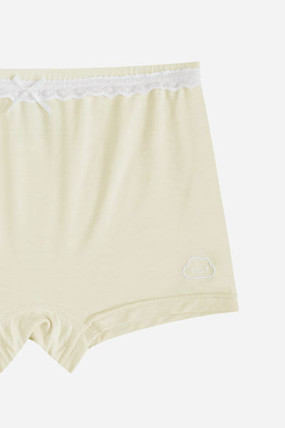Ruffle Shorties in Yellow & Pink