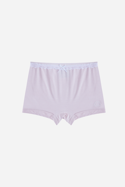 Ruffle Shorties in Sage & Lilac
