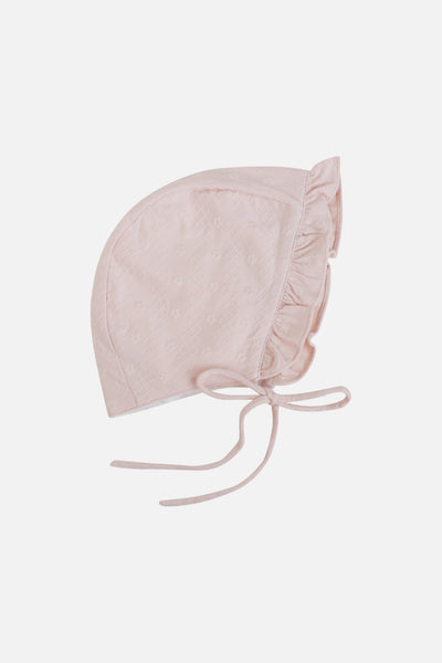 KindKnit Daisy Bonnet in Blush