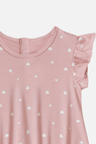 Estelle Onesie in Rose