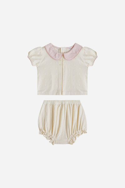 KindKnit Elise Set in Buttercream