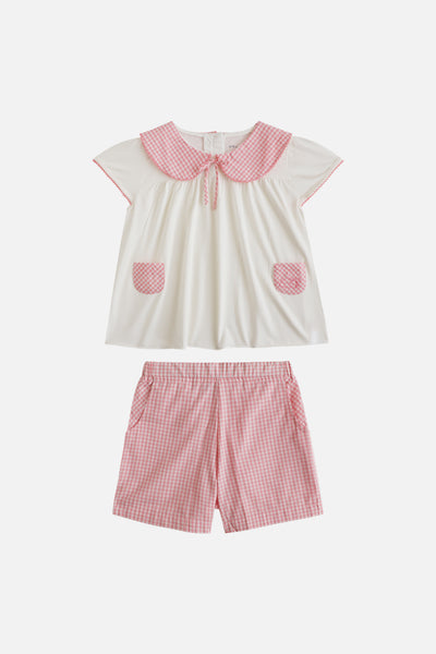 Honey Cloud Cozy Tencel Set in Berry Blush