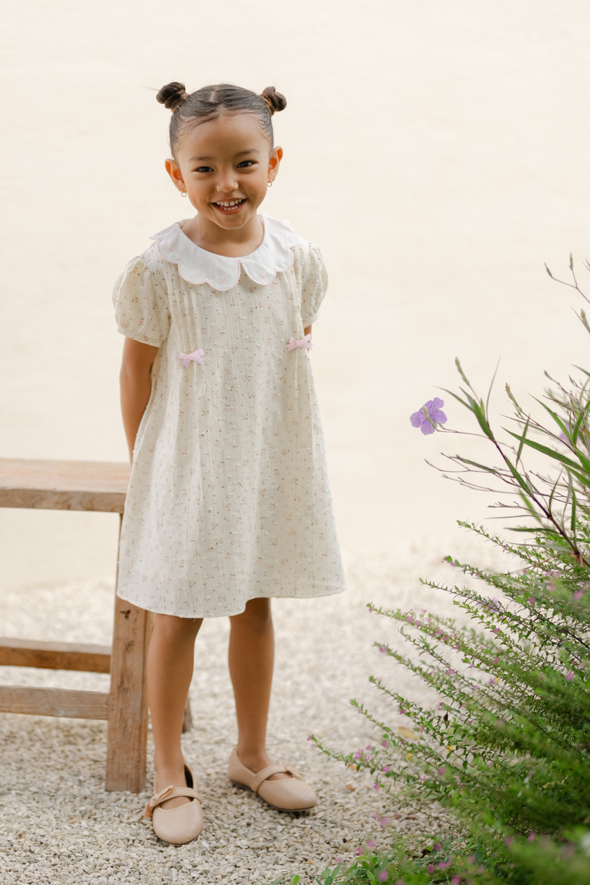 [PRE-ORDER] Eloise Girl Dress in Ivory