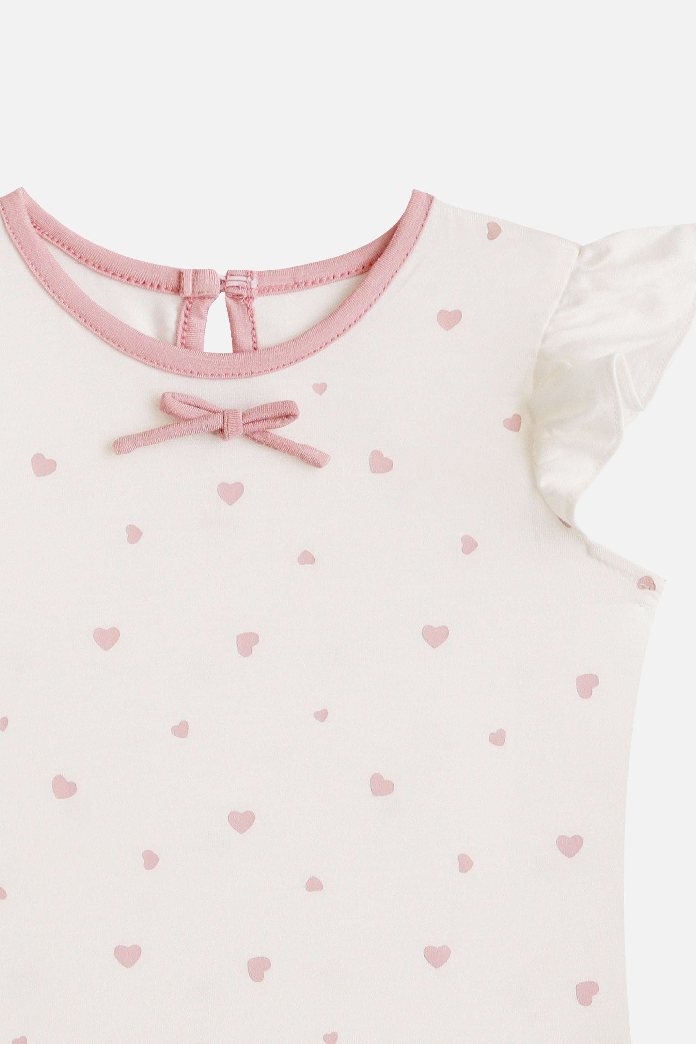 Baby Girl Day Set in Rose