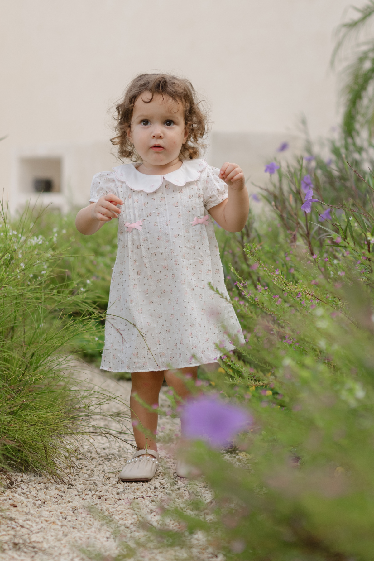 [PRE-ORDER] Eloise Baby Girl Dress in White