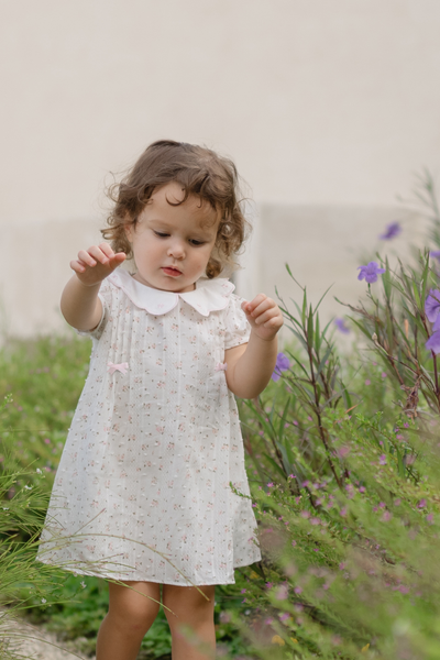 [PRE-ORDER] Eloise Baby Girl Dress in White