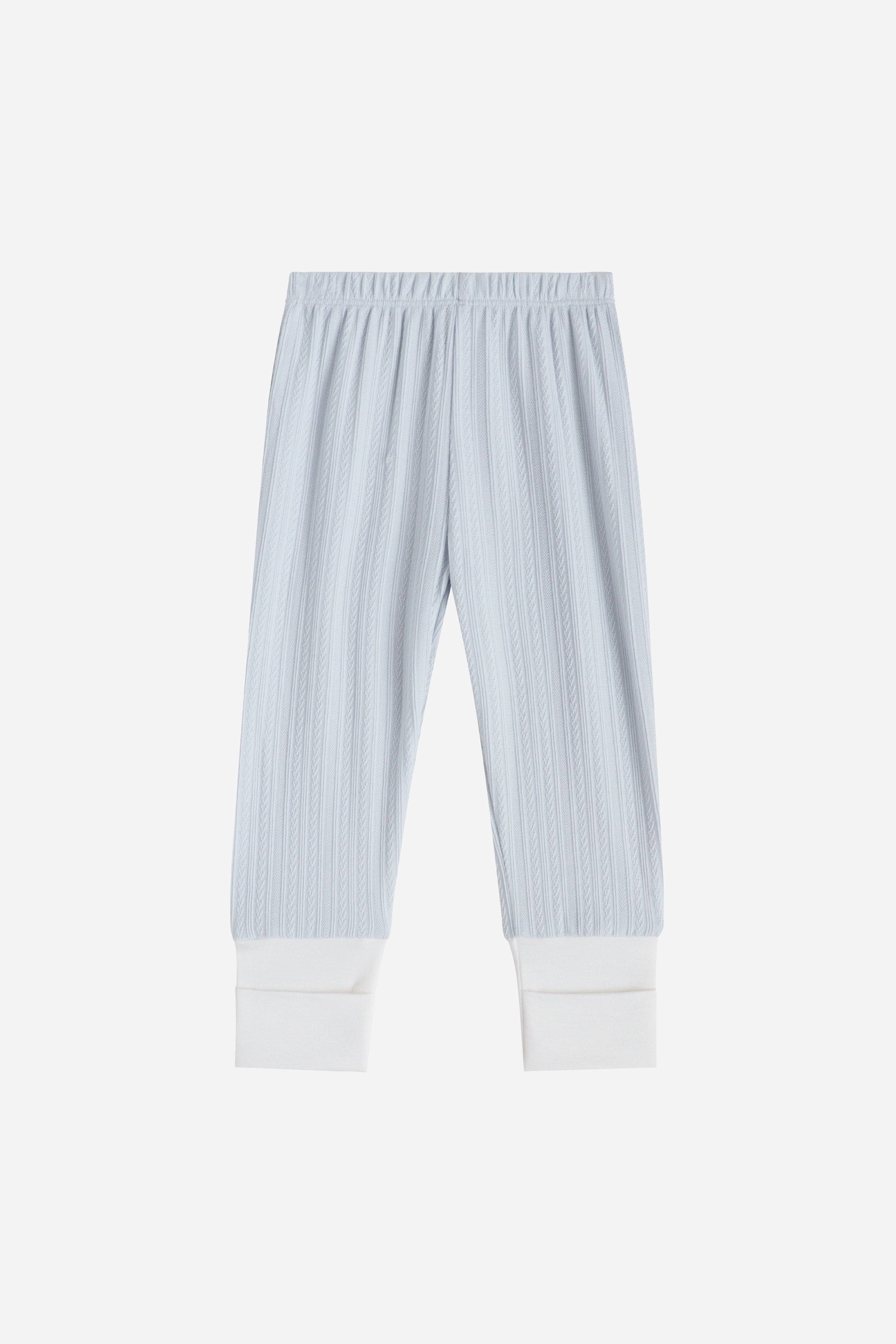 KindKnit Kimono Pyjamas in Cloud