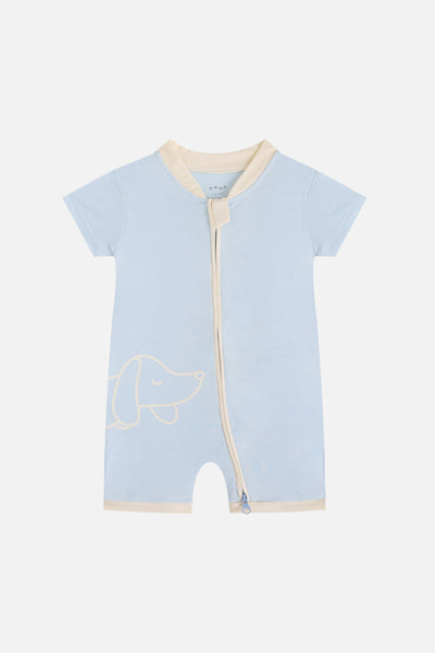 Overtee Zipsuit in Blue