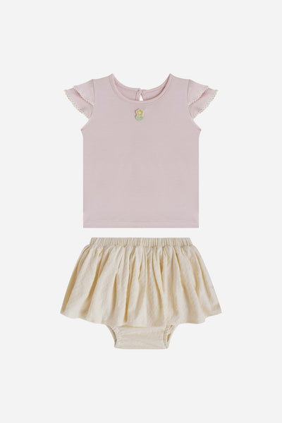 KindKnit Claudia Set in Blush