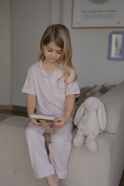 TENCEL Kids Pyjamas in Pink