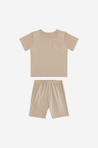 Kids Unisex Set in Nut