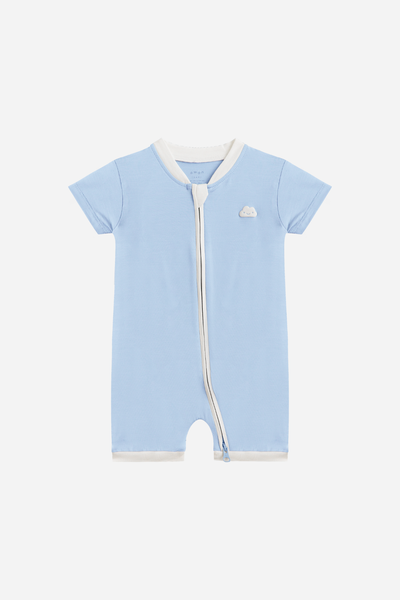 Zip Playsuit Sky Blue