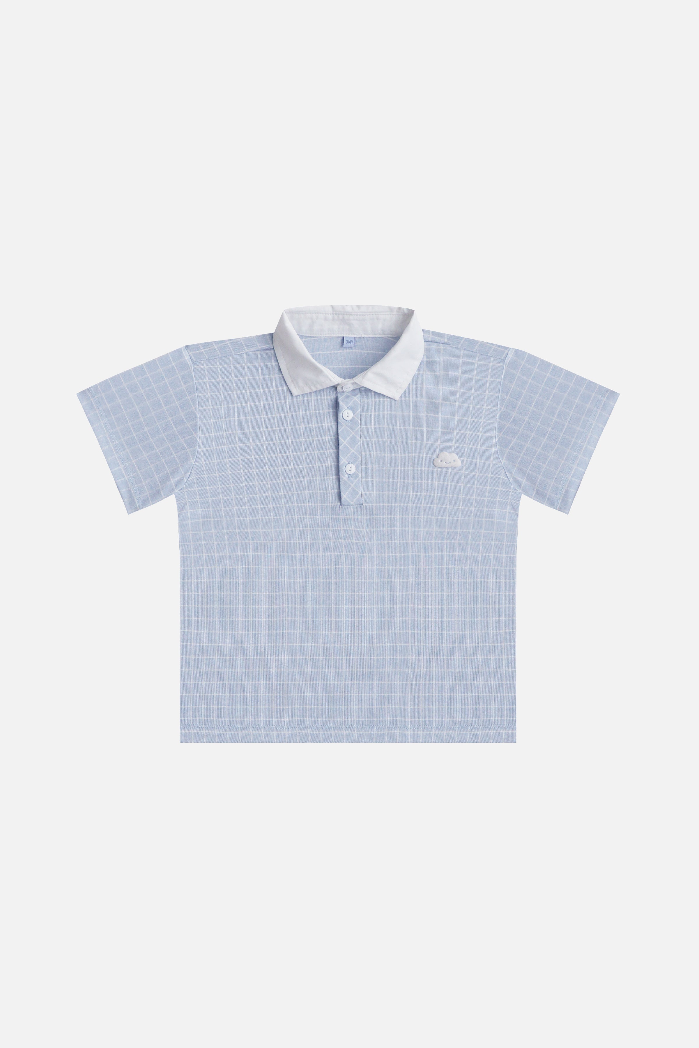 Charlie Polo & Shorts Set in Blue