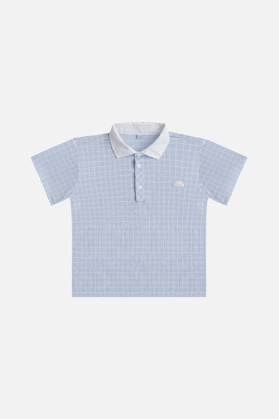 Charlie Polo & Shorts Set in Blue