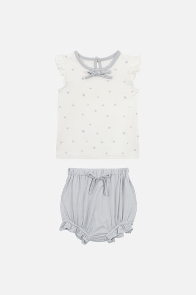 Baby Girl Day Set in Grey