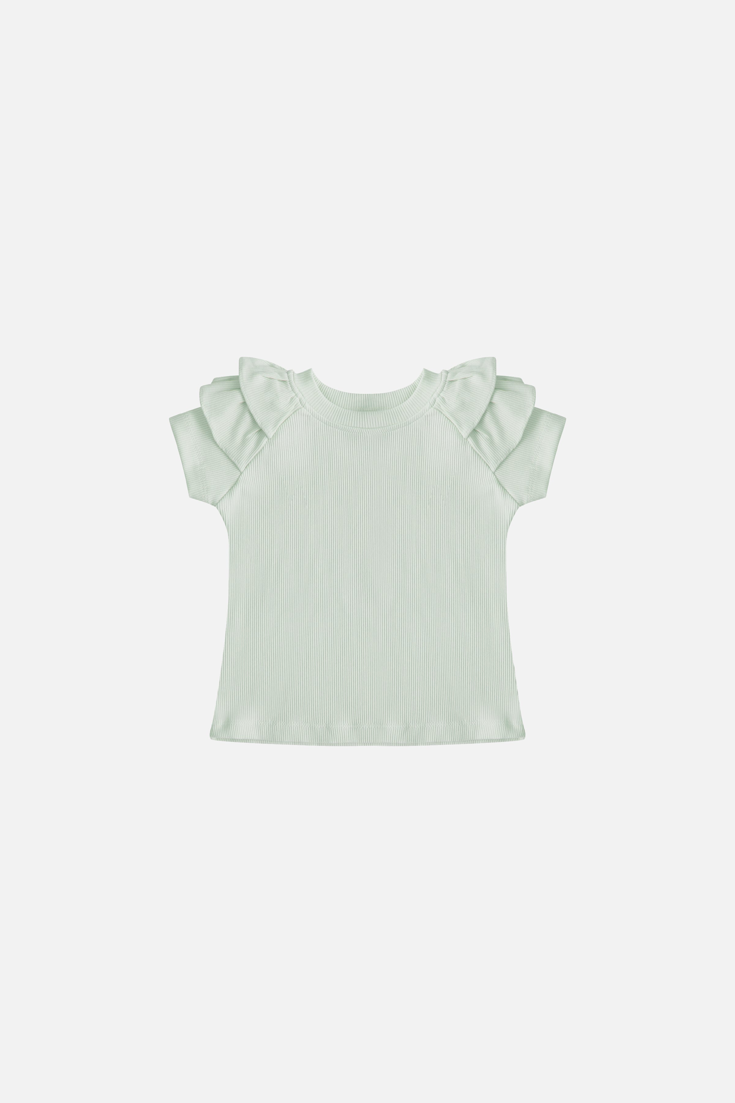 Faye Soft Rib Set in Sage