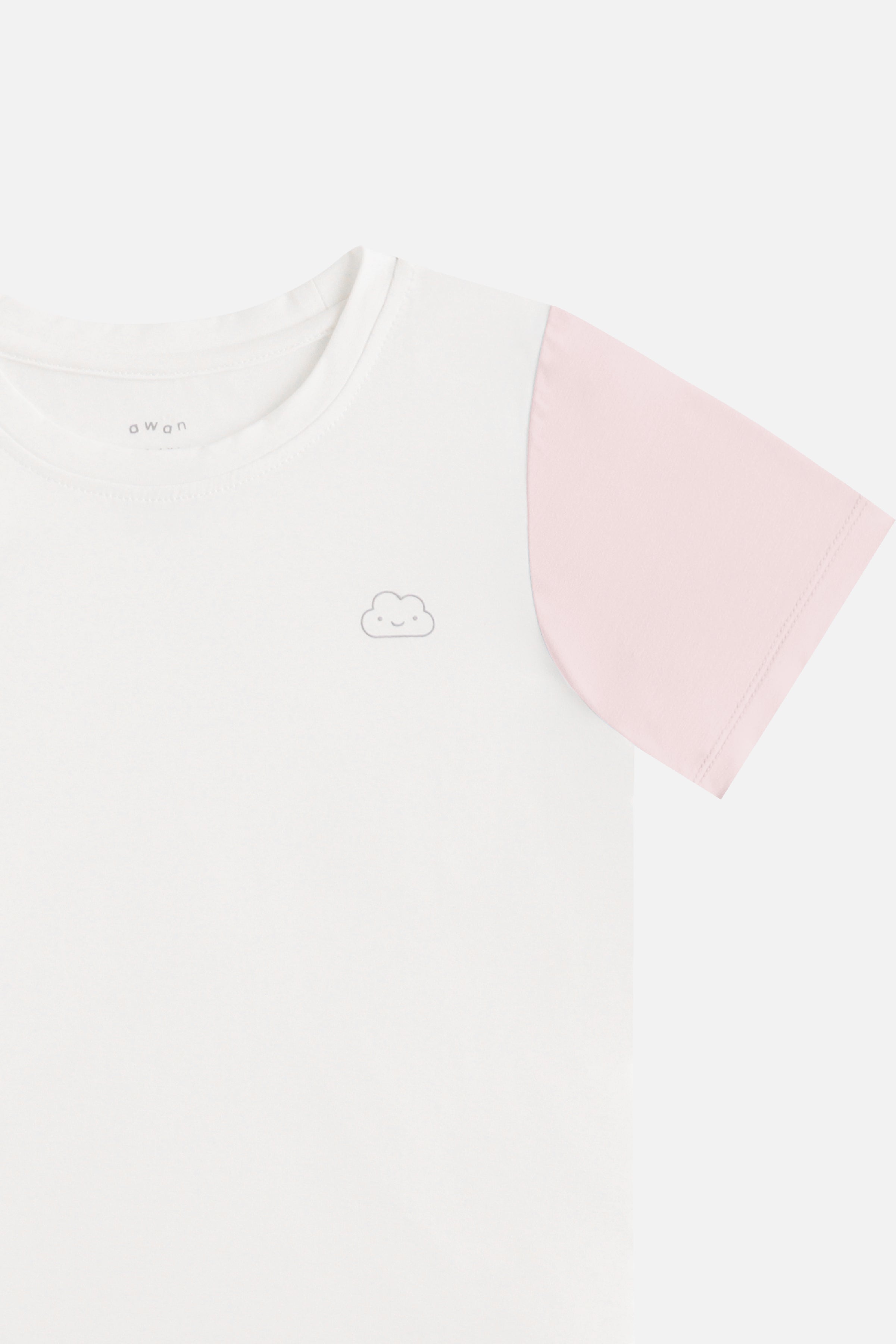 2 pcs Short Sleeves Top in Pink