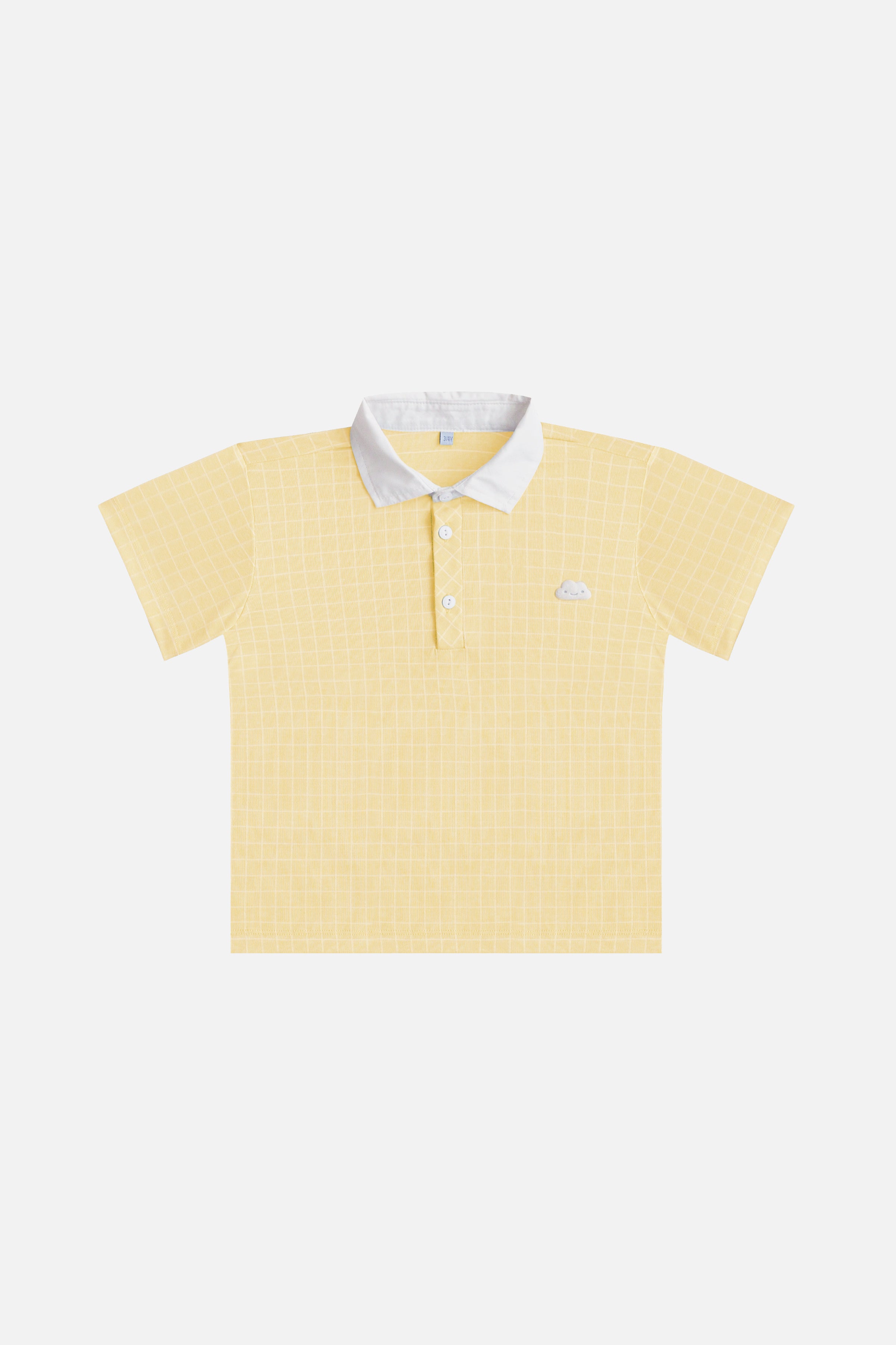 Charlie Polo & Shorts Set in Yellow
