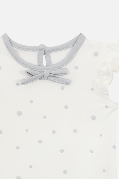 Baby Girl Day Set in Grey
