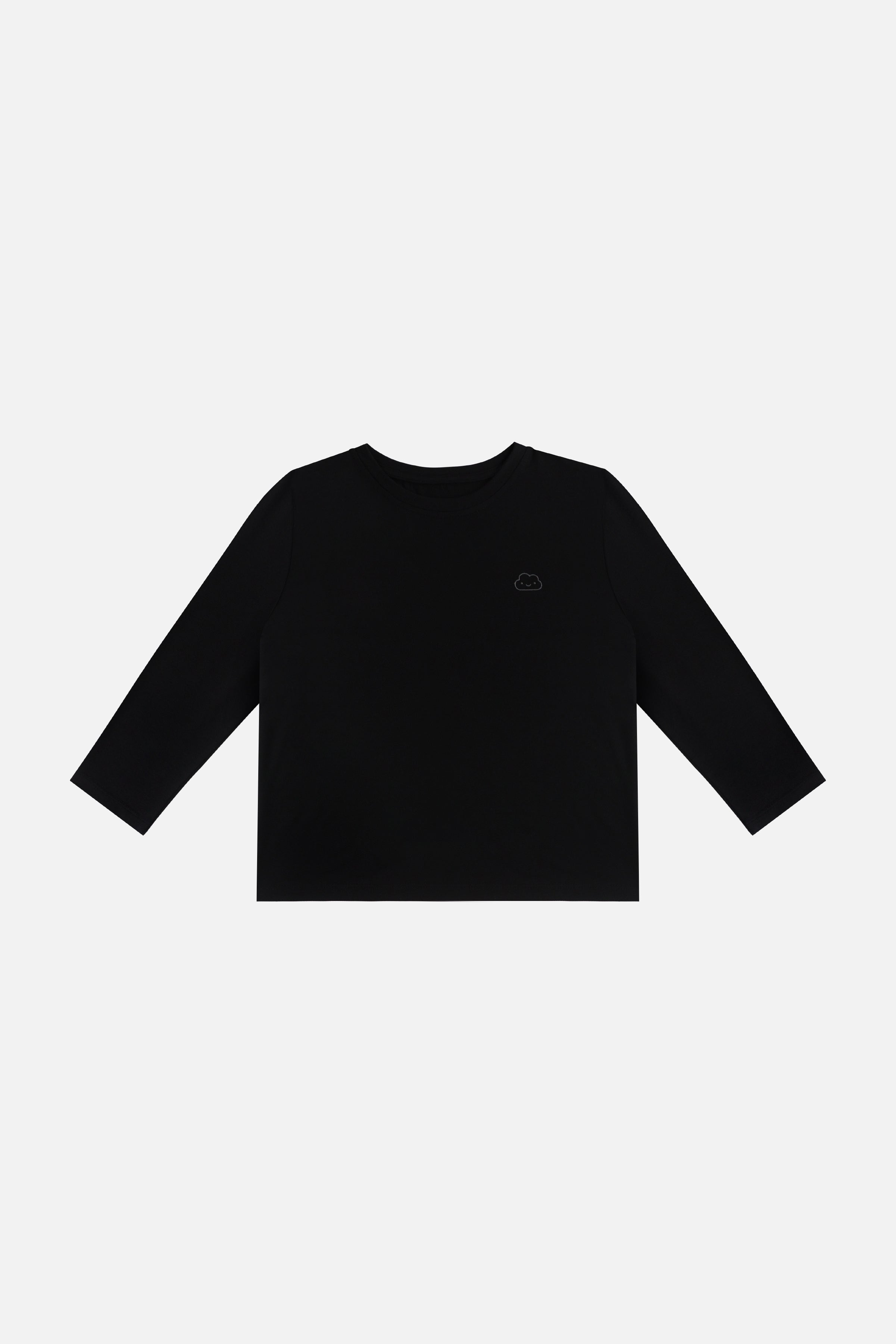 Long Sleeve Tee in Black