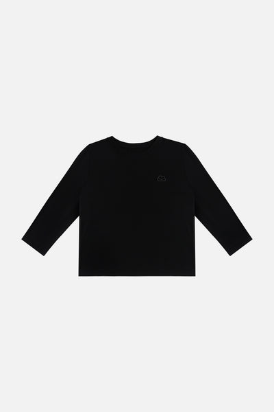 Long Sleeve Tee in Black