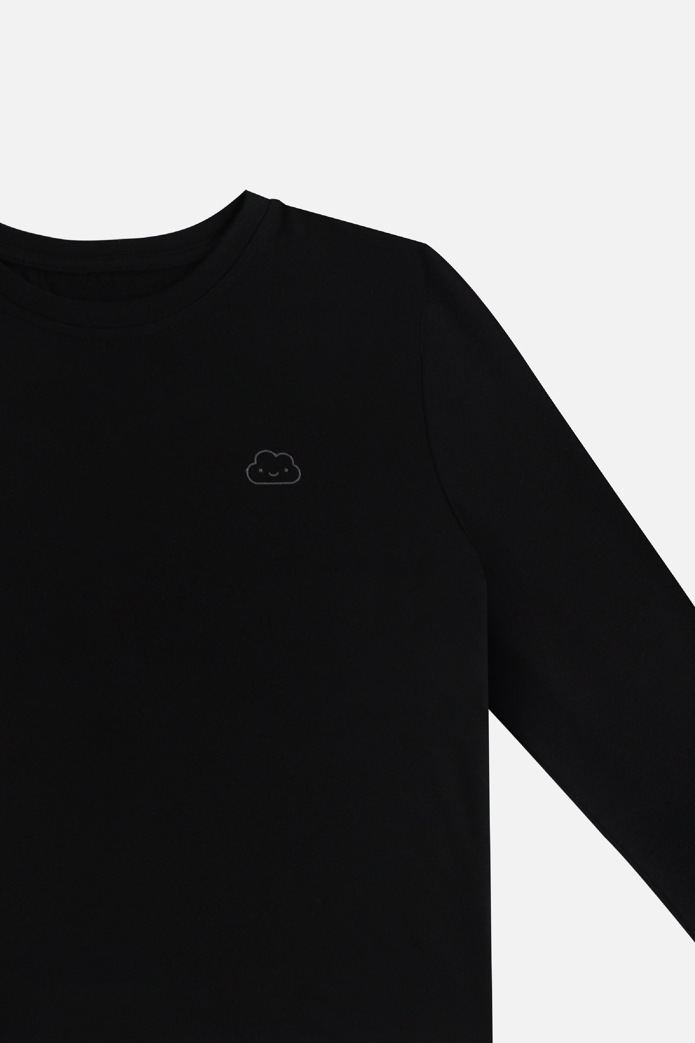 Long Sleeve Tee in Black