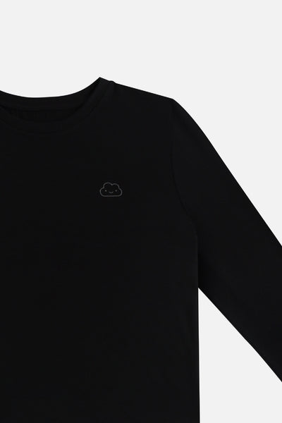 Long Sleeve Tee in Black