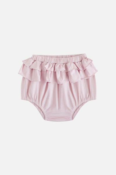 Smiley Luna with Ruffle Bloomer in Pink