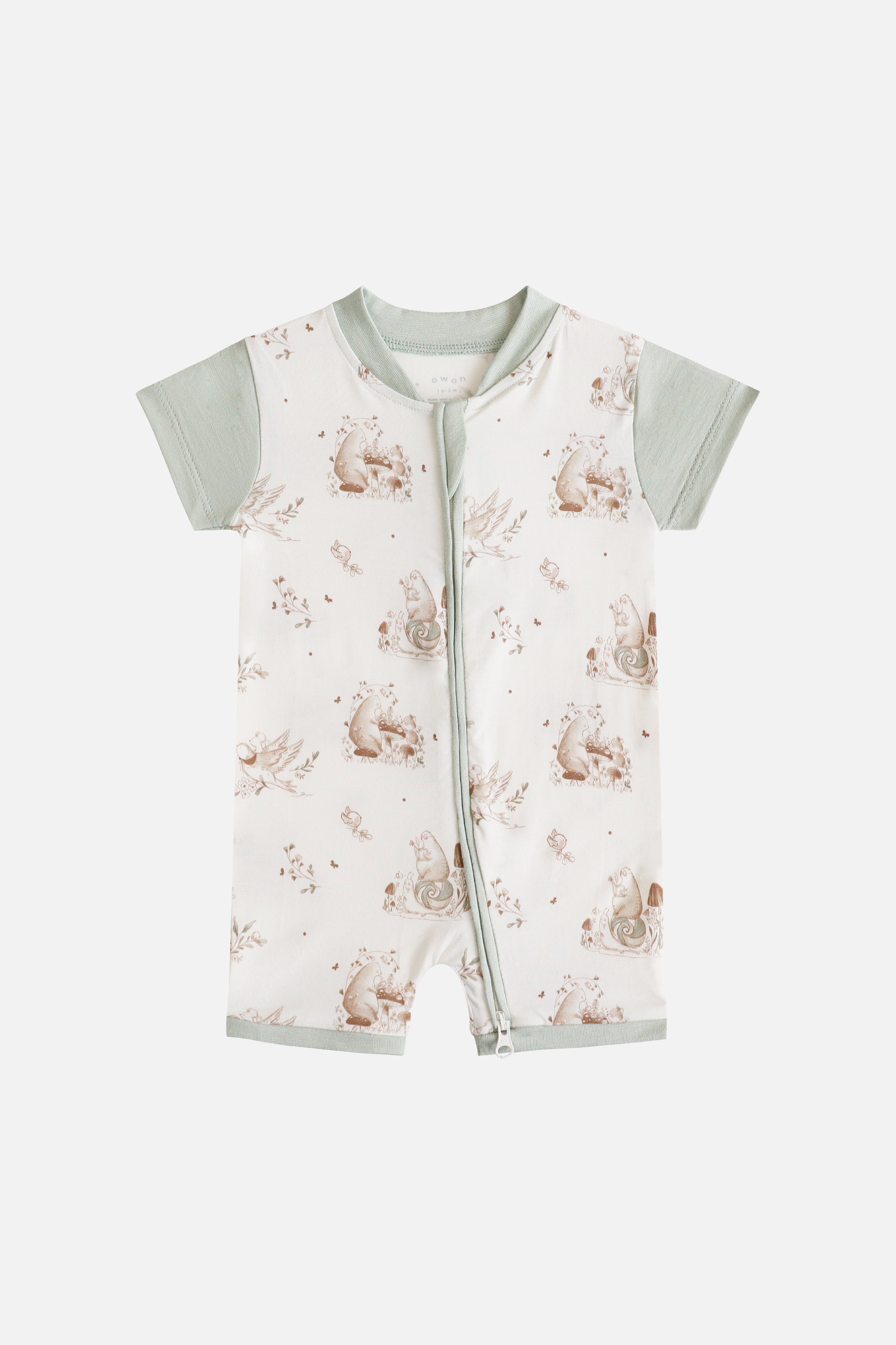 Whimsical Garden Zipsuit