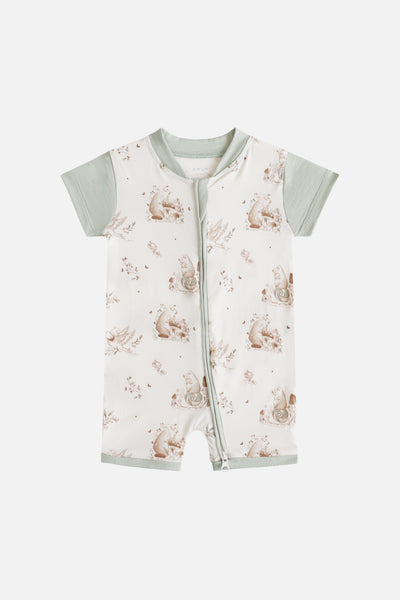 Whimsical Garden Zipsuit