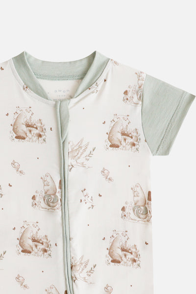 Whimsical Garden Zipsuit
