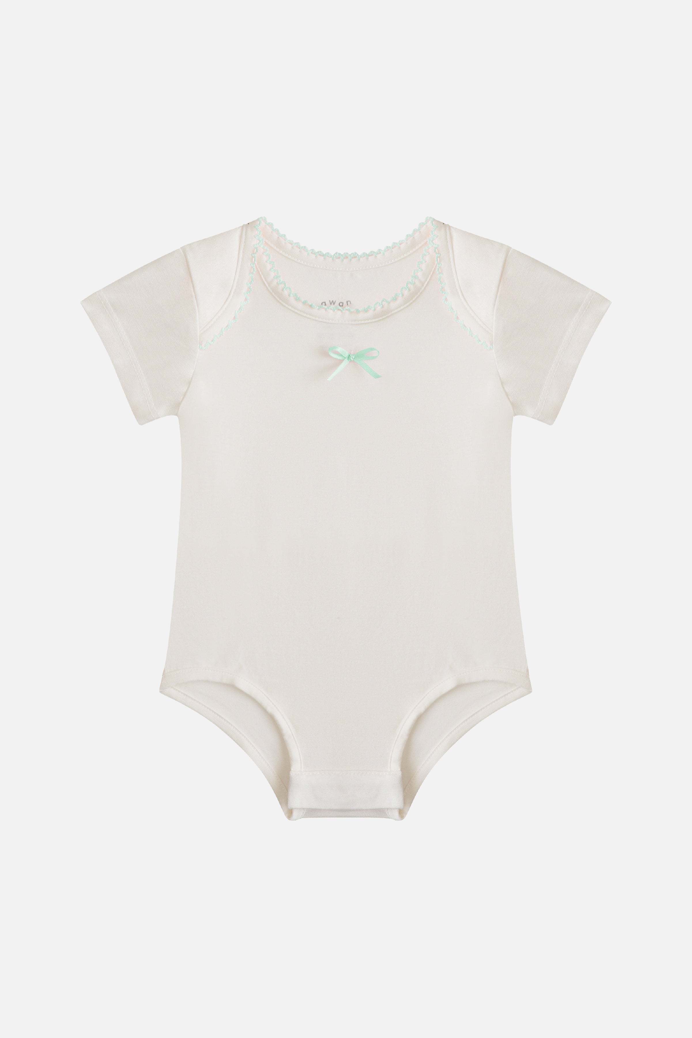 Esme 2 in 1 Soft Rib & TENCEL Onesie in Sage