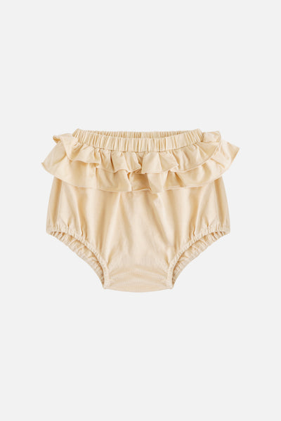 Smiley Luna with Ruffle Bloomer in Yellow