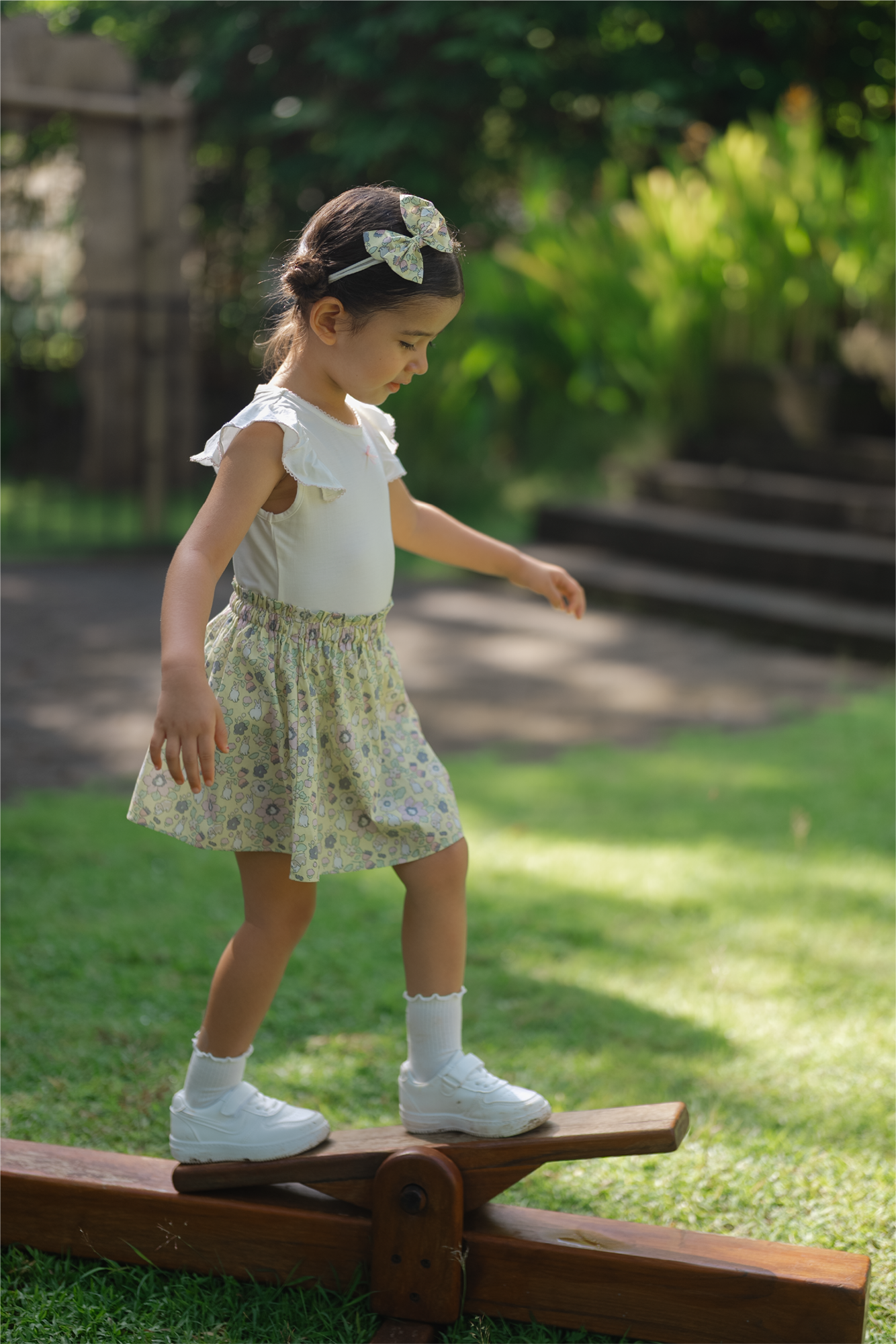 Daphne Girl Set in Yellow