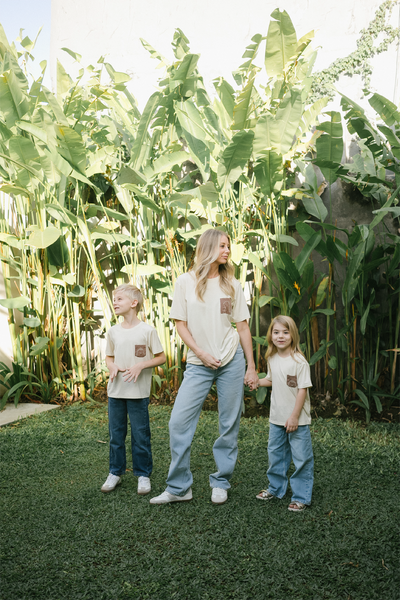 BBB Tencel Adult Tee in Ivory